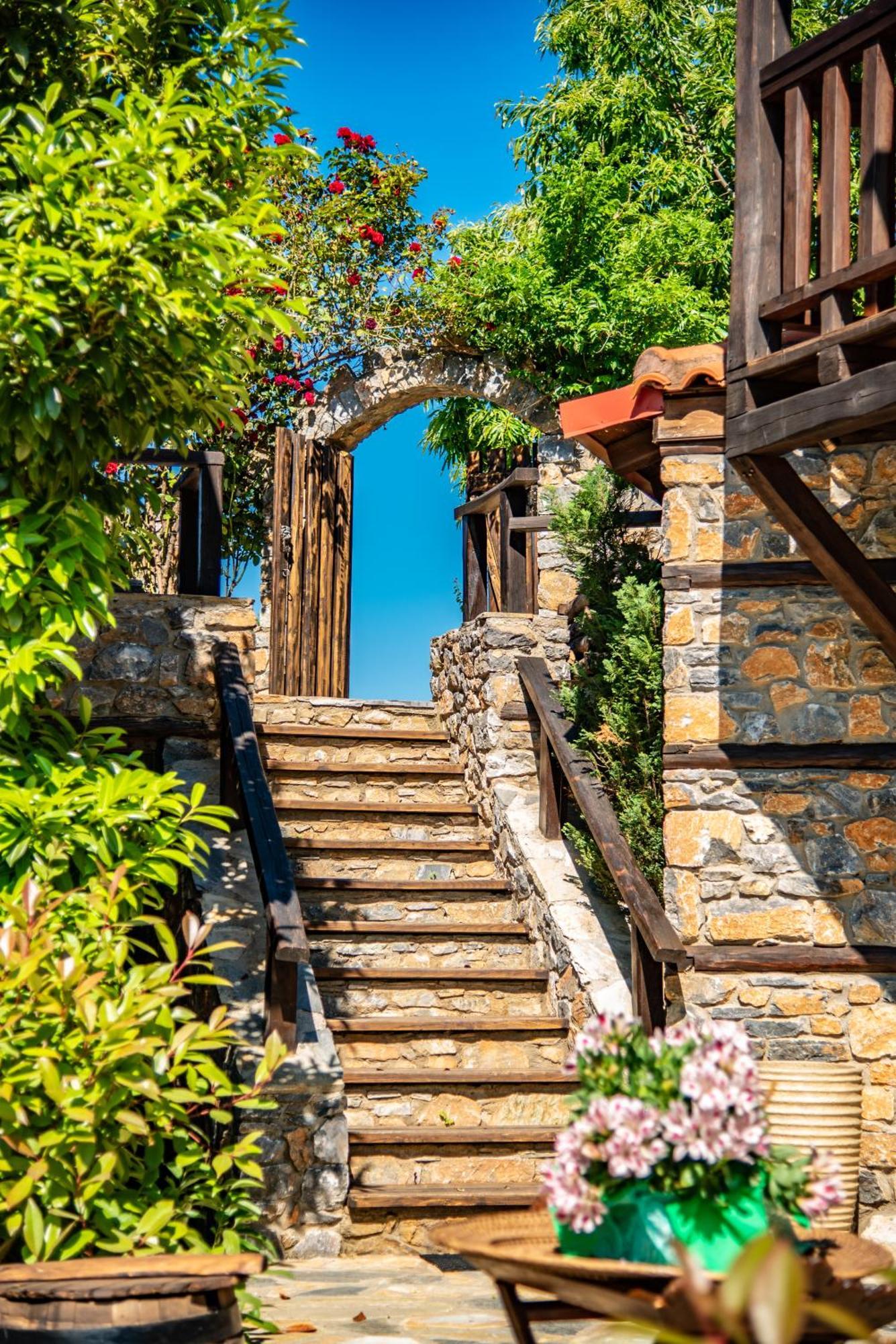 Apartamento Imon Wellness Palaios Panteleimonas Exterior foto